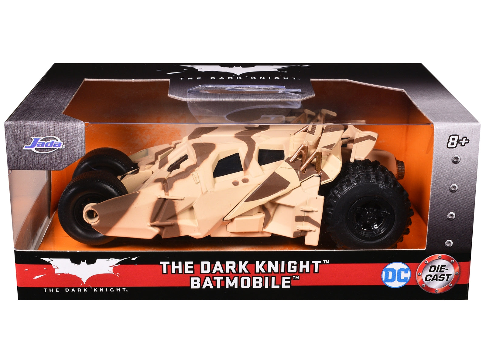Batmobile Tumbler Camouflage "The Dark Knight Rises" (2012) Movie "Hollywood Rides" Series 1/32 Diecast Model Car by Jada