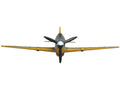 Morane-Saulnier M.S.406 Fighter Aircraft "KG200 Ossun-Tarbes France" (1943) German Luftwaffe "Oxford Aviation" Series 1/72 Diecast Model Airplane by Oxford Diecast