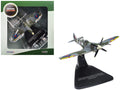 Supermarine Spitfire LF MK IXe Fighter Aircraft "TE565 10th (Czech) Fighter Squadron RAF Manston" Royal Air Force 1/72 Diecast Model Airplane by Oxford Diecast