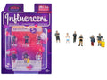 "Influencers" 6 piece Diecast Figure Set Limited Edition for 1/64 Scale Models by American Diorama