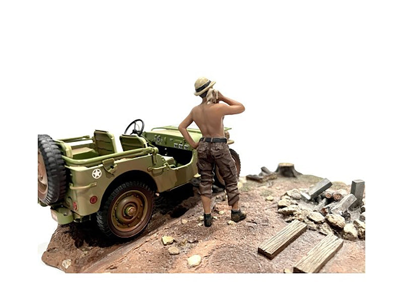 1:18 SCALE GARAGE FIGURE – MECHANIC POSE #1 ACCESSORY