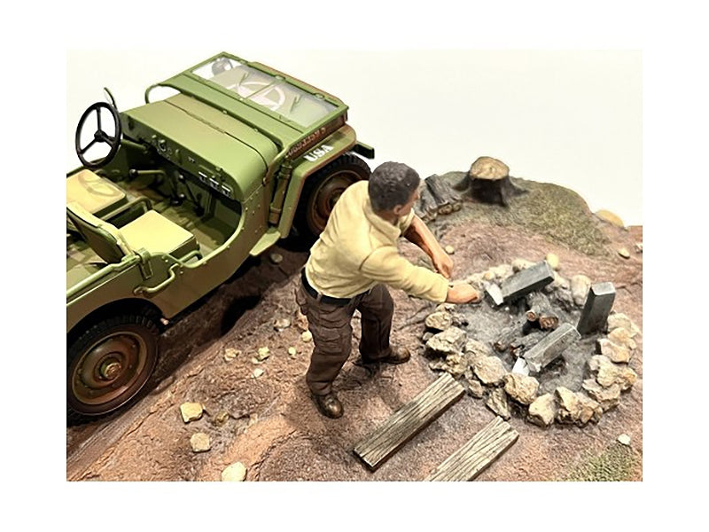 1:18 SCALE GARAGE FIGURE – MECHANIC POSE #3 ACCESSORY