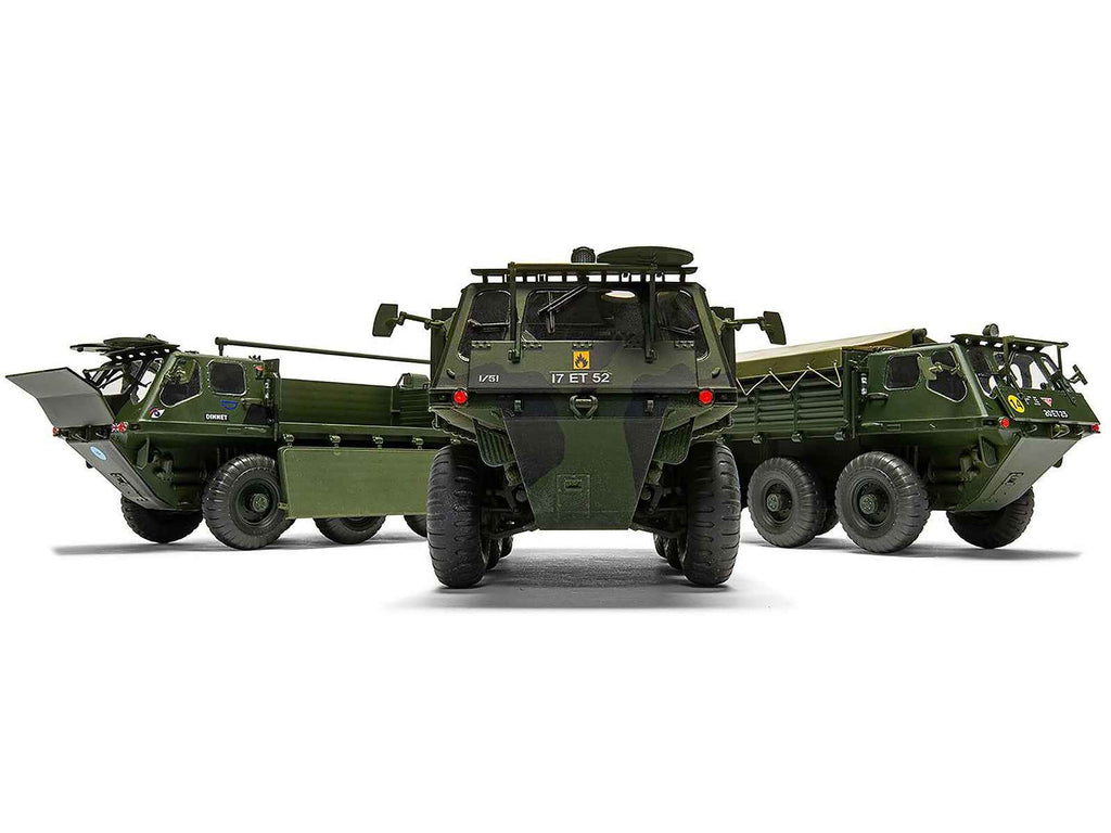 Level 3 Model Kit Alvis FV622 Stalwart Mk.2 Military Truck with 3 Scheme Options 1/35 Scale Plastic Model Kit by Airfix