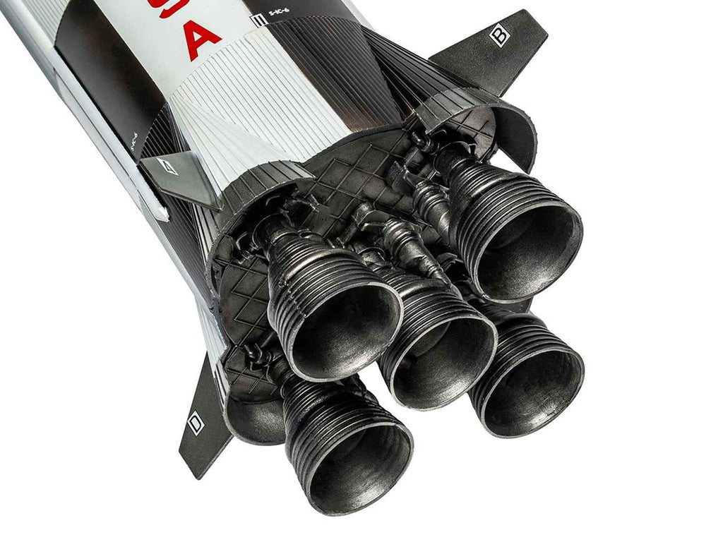 Level 3 Model Kit NASA Saturn V Rocket Gift Set 1/144 Plastic Model Kit by Airfix