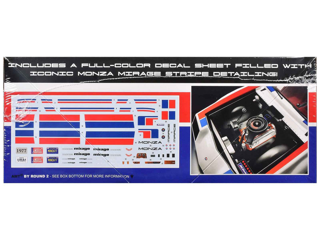 Skill 2 Model Kit 1977 Chevrolet Monza Mirage Wide Body "Street Machine" 1/25 Scale Model by AMT