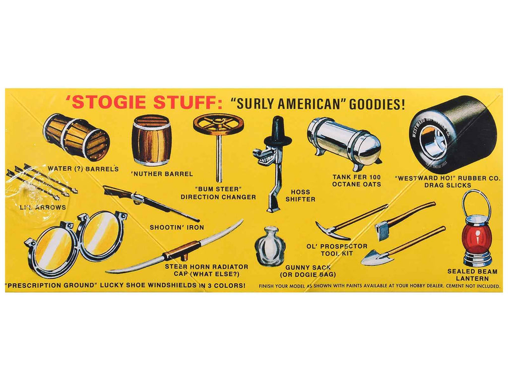 Skill 2 Model Kit Li'l Stogie Show Rod Death Valley Dragger Wagon 1/25 Scale Model by AMT