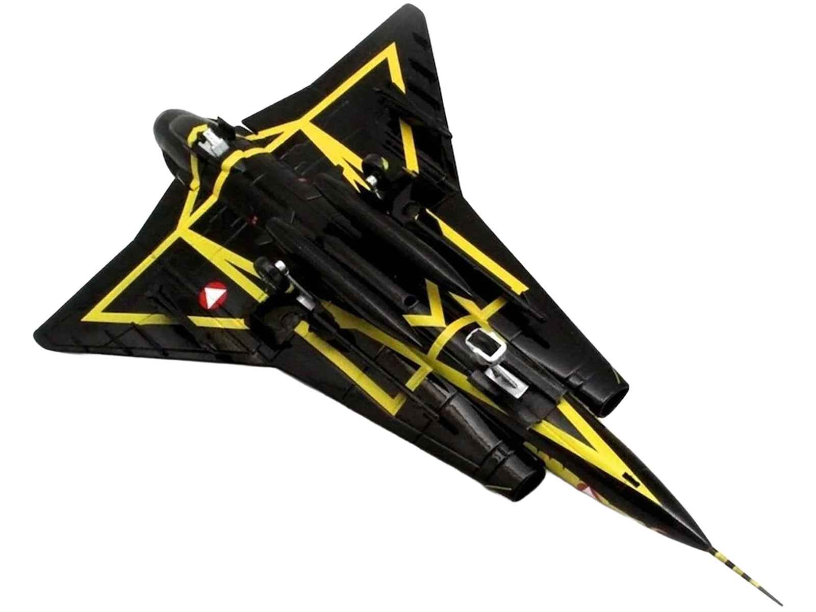 Saab Draken Fighter Aircraft "21 Draken 45th Anniversary Dragon Knights Retirement Livery" (2005) Austrian Air Force 1/72 Diecast Model Airplane by Aviation 72
