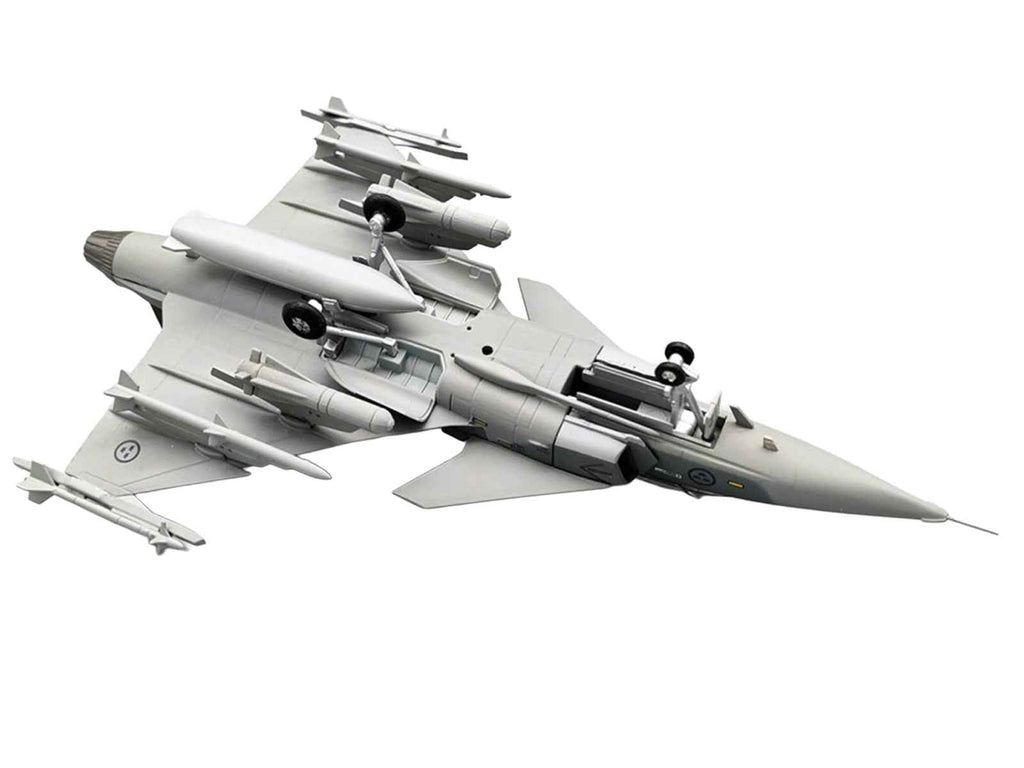 Saab JAS 39A Gripen Fighter Aircraft "17 Wing 60th Anniversary Livery Ronneby Air Show" (2004) Swedish Air Force 1/72 Diecast Model Airplane by Aviation 72