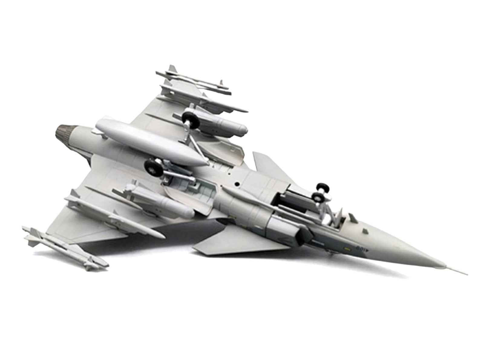 Saab JAS 39A Gripen Fighter Aircraft "131 F 7 Wing Cat's Paw Livery Satenas Air Base" (2006) Swedish Air Force 1/72 Diecast Model Airplane by Aviation 72