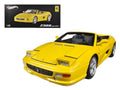 Ferrari F355 Spider Convertible Yellow Elite Edition 1/18 Diecast Car Model by Hot Wheels