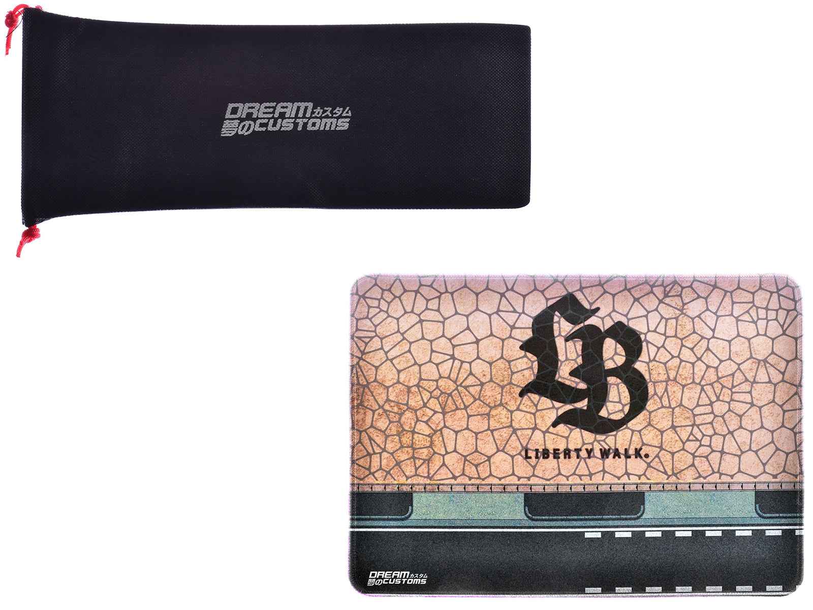 Desktop Display Mat "LB" Logo by Dream Customs