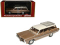 1964 Pontiac Safari Bronze Irid Metallic with Cream Top Limited Edition to 200 pieces Worldwide 1/43 Model Car by Goldvarg Collection
