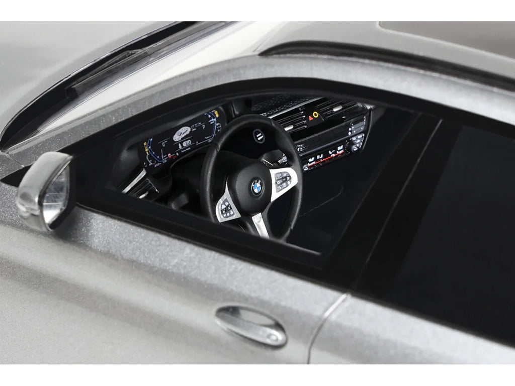 2023 BMW 530E XDrive M Silver Metallic 1/18 Model Car by GT Spirit