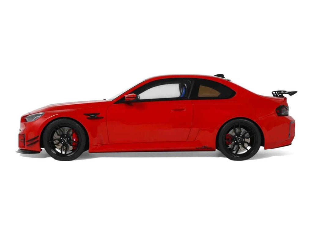 2023 AC Schnitzer ACS2 Sport (BMW M2) Toronto Red with Black Top 1/18 Model Car by GT Spirit