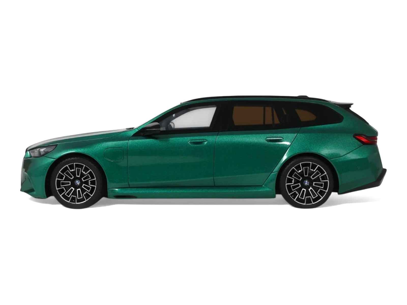 2024 BMW M5 Touring (G99) Isle of Man Green Metallic with Black Top 1/18 Model Car by GT Spirit