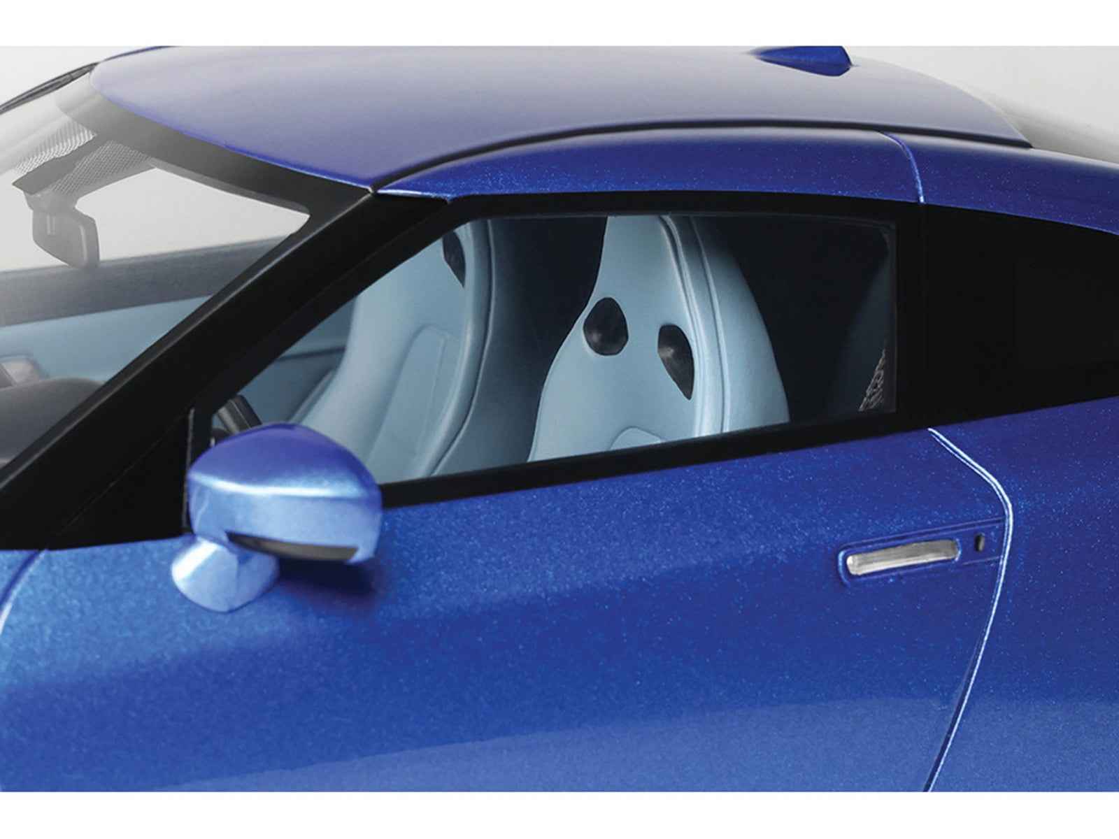 2024 Nissan GT-R Skyline Edition Bayside Blue Metallic 1/18 Model Car by GT Spirit