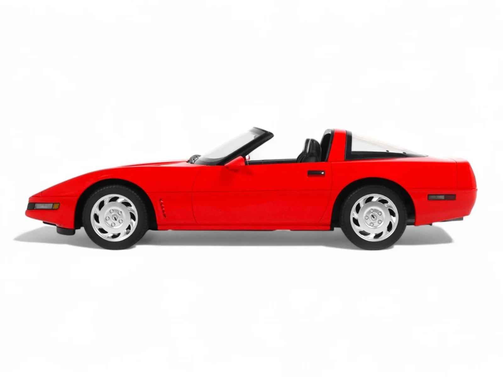 1995 Chevrolet Corvette C4 Convertible Torch Red 1/18 Model Car by GT Spirit