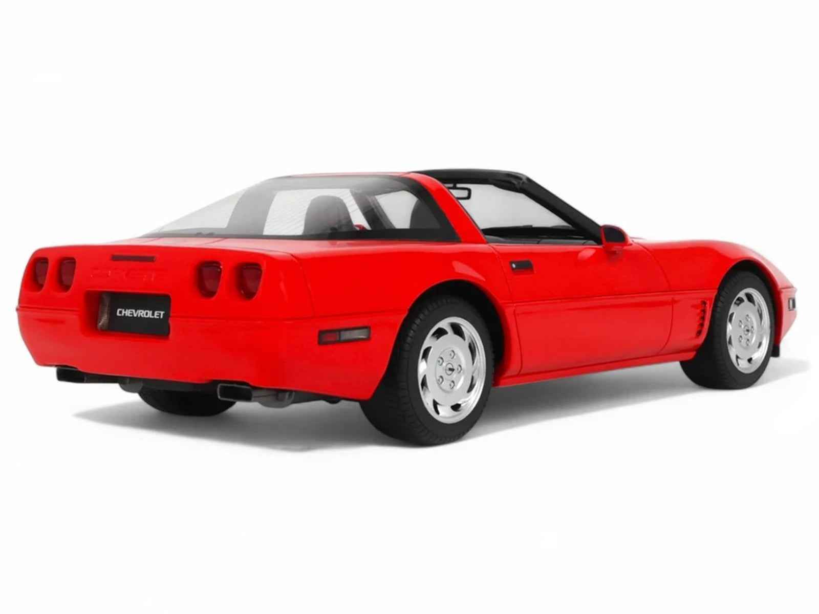 1995 Chevrolet Corvette C4 Convertible Torch Red 1/18 Model Car by GT Spirit