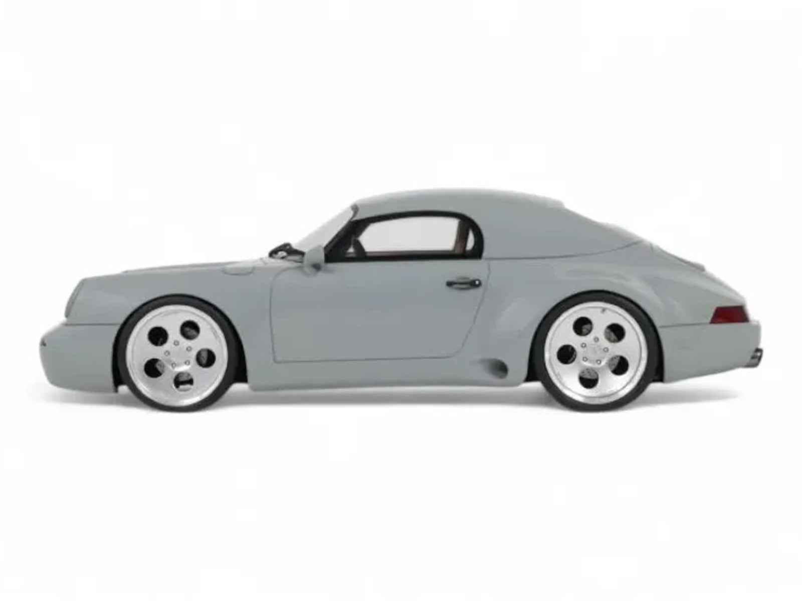 2023 Strosek Mega 30 Speedster (Porsche 911) Classic Gray 1/18 Model Car by GT Spirit
