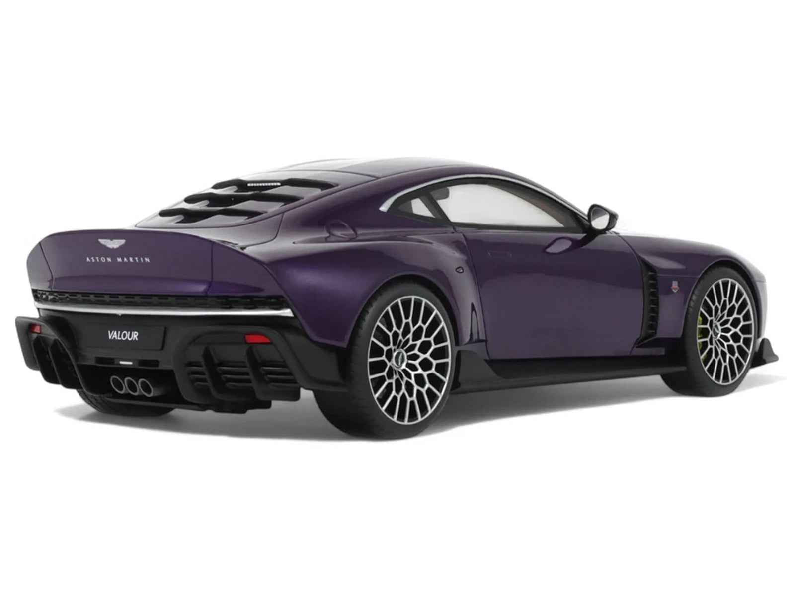 2023 Aston Martin Valour Purple Metallic 1/18 Model Car by GT Spirit