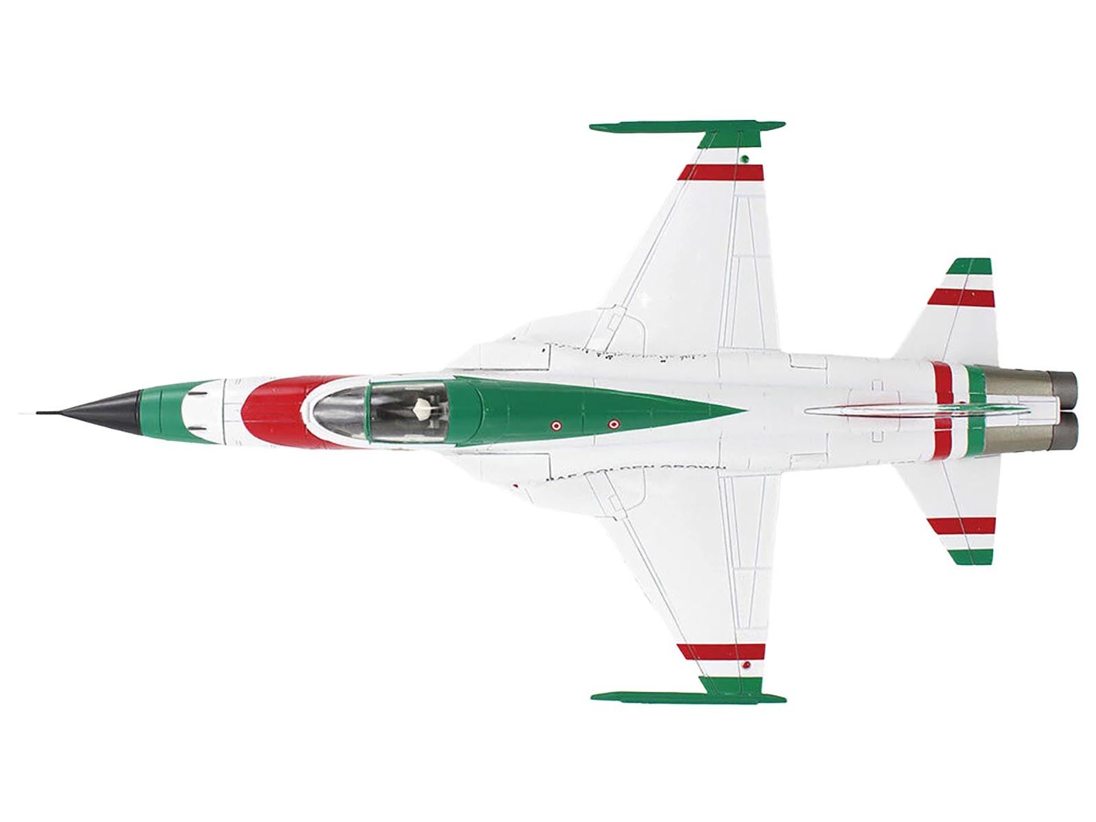 Northrop F-5E Tiger II Aircraft "#1-8 3-7099 IIAF Golden Crown" Imperial Iranian Air Force "Air Power Series" 1/72 Diecast Model by Hobby Master