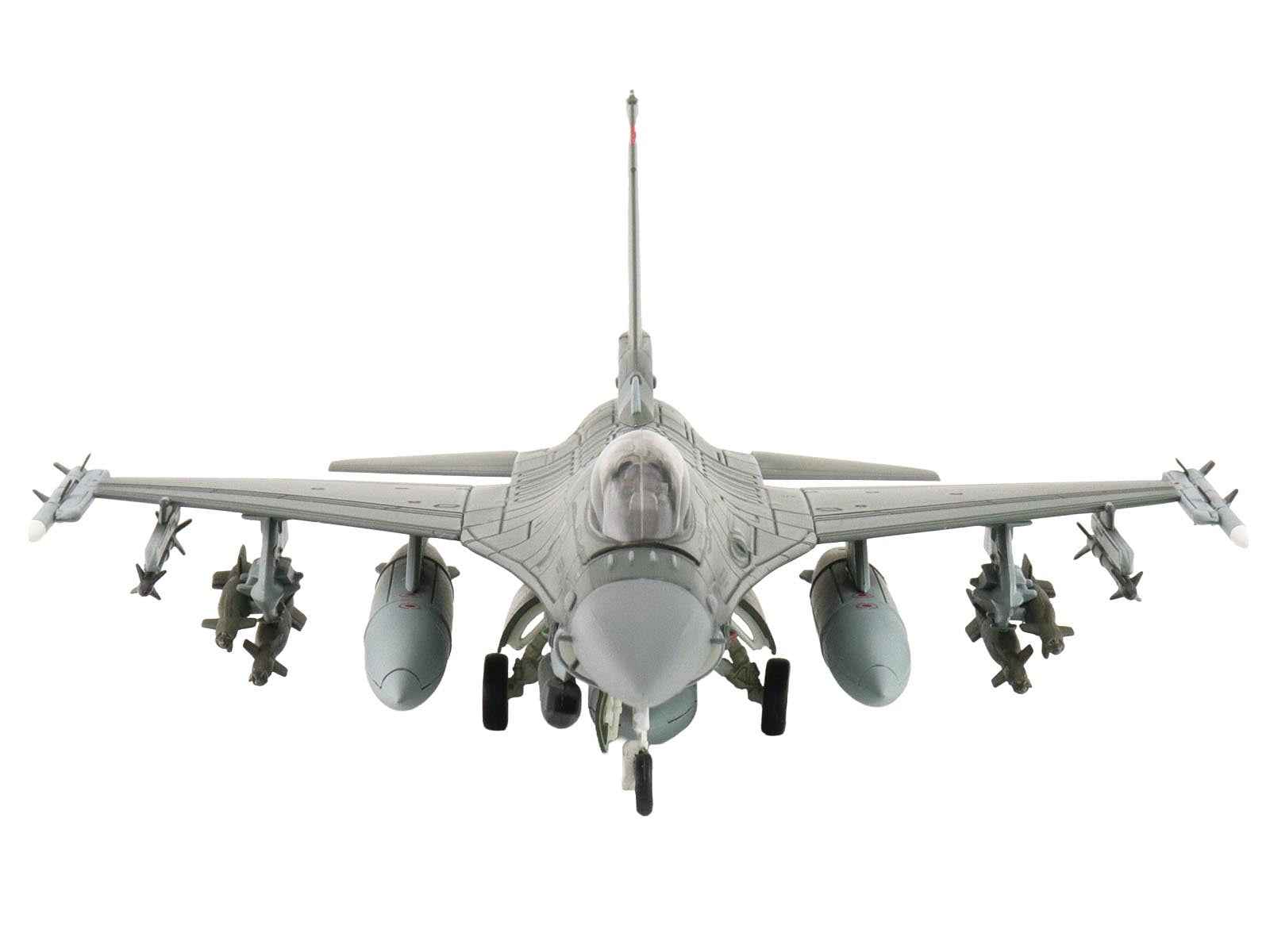 Lockheed F-16C Fighting Falcon Fighter Aircraft "88-0545 138th Fighter Wing Oklahoma Air National Guard" (2024) United States Air Force "Air Power Series" 1/72 Diecast Model by Hobby Master