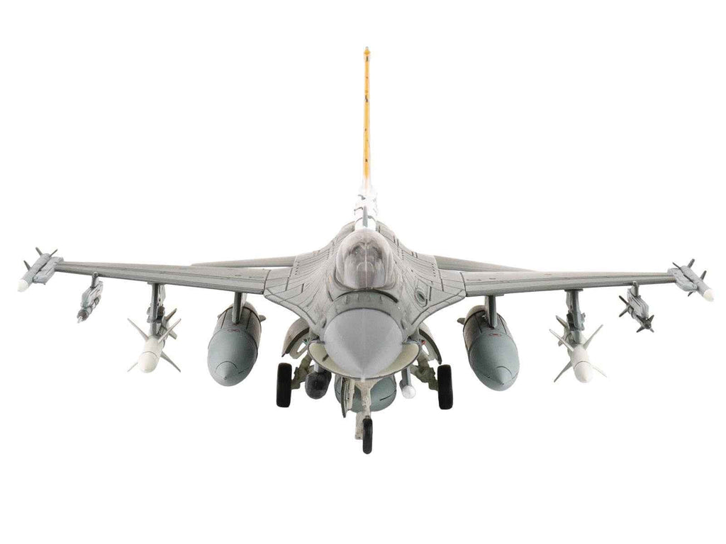 Lockheed F-16CM Fighting Falcon Fighter Aircraft "91-0379 Tiger Tiger 1 79th Fighter Squadron Shaw Air Force Base" (2023) United States Air Force "Air Power Series" 1/72 Diecast Model by Hobby Master