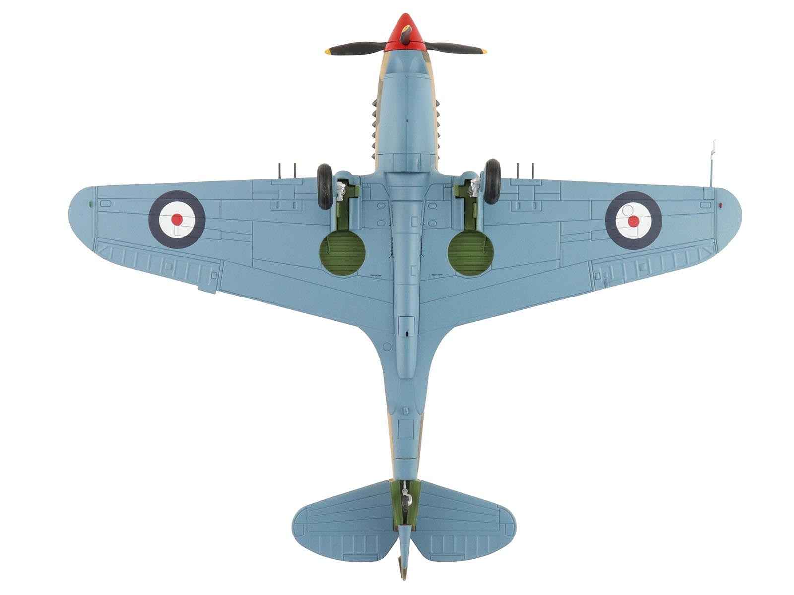 Curtiss P-40 Warhawk Tomahawk Mk IIB Aircraft "LD-C Clive Caldwell No. 250 Squadron North Africa" (1942) British Royal Air Force "Air Power Series" 1/48 Diecast Model by Hobby Master