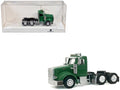 Peterbilt 367 Day Cab Green 1/87 (HO) Scale Plastic Model Car by HO Logistics