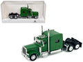 Peterbilt 389 Truck Tractor with Sleeper Cab Green 1/87 (HO) Scale Plastic Model Car by HO Logistics