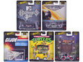 "Pop Culture 2025" 5 piece Set K "Premium Series" Diecast Model Cars by Hot Wheels