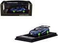 Toyota Supra (JZA80) RZ RHD (Right Hand Drive) #9 "WedsSport" Blue Metallic with Graphics 1/64 Diecast Model Car by Ignition Model