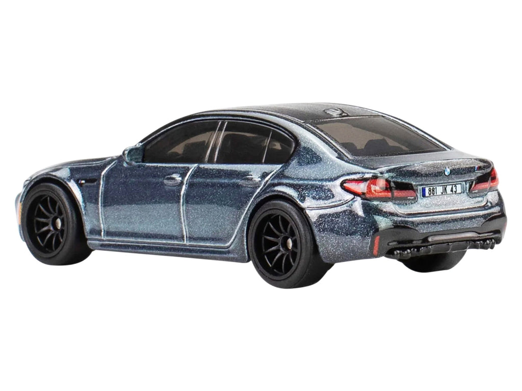 2021 BMW M5 Gray Metallic with Black Top "Mission: Impossible - Dead Reckoning" (2023) Movie "Pop Culture" Series Diecast Model Car by Hot Wheels