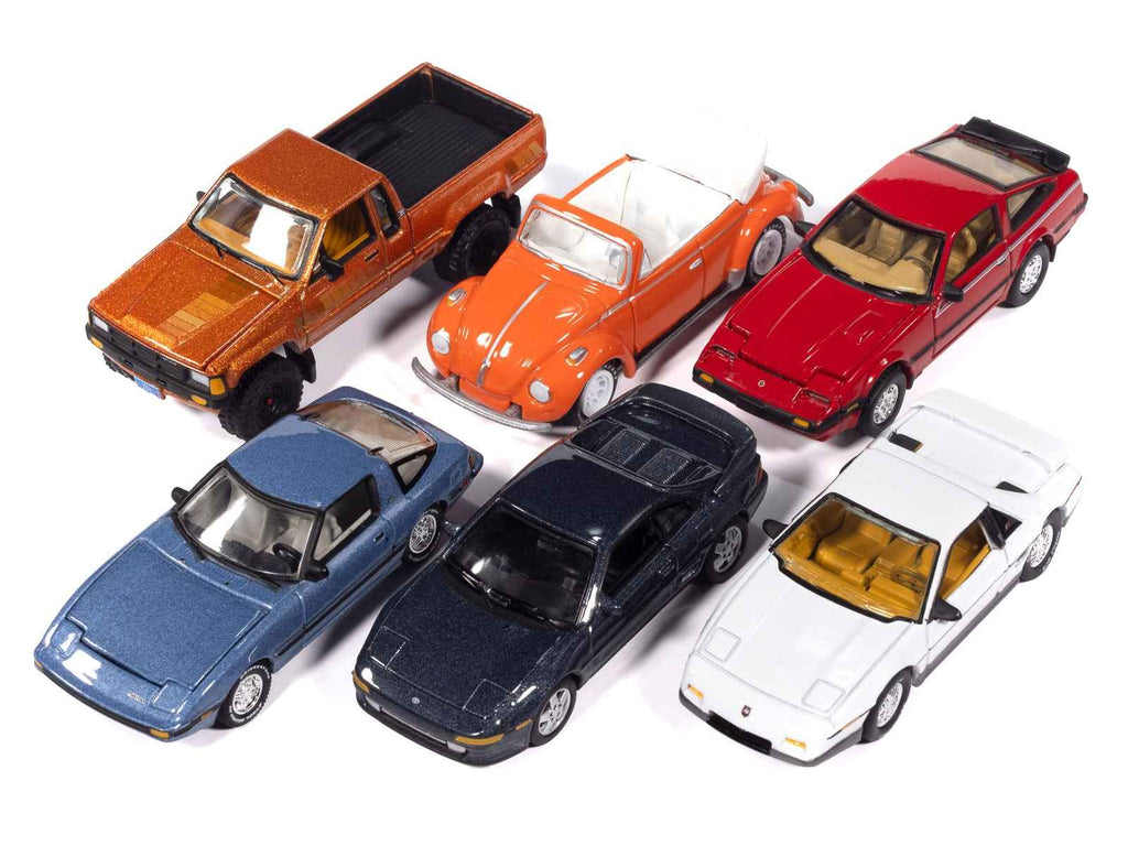 "Classic Gold Collection" 2026 Release 1 Set B of 6 Cars 1/64 Diecast Model Cars by Johnny Lightning