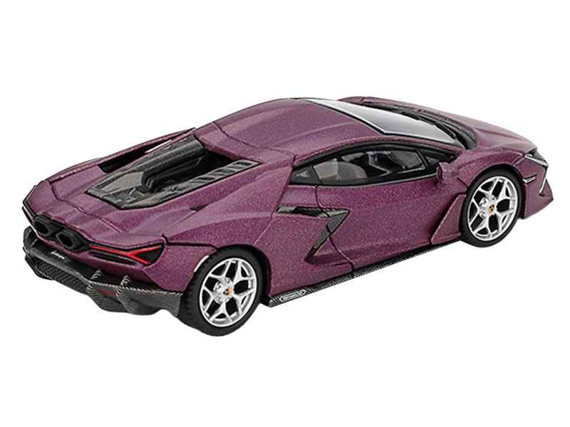 Lamborghini Revuelto Viola 30th Matt Purple Metallic Limited Edition 1/64 Diecast Model Car by Mini GT