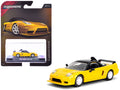 1995 Honda NSX-R GT RHD (Right Hand Drive) Yellow with Black Top "Collection" Series 1/64 Diecast Model Car by Majorette