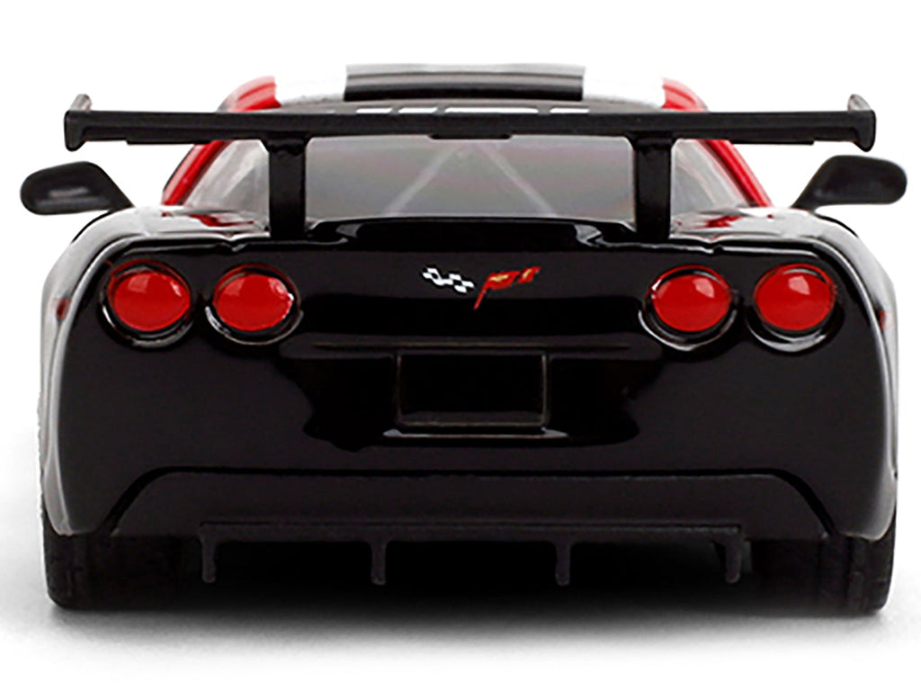 2005 Chevrolet Corvette C6R #16 White with Black and Red Graphics "Collection" Series 1/64 Diecast Model Car by Majorette