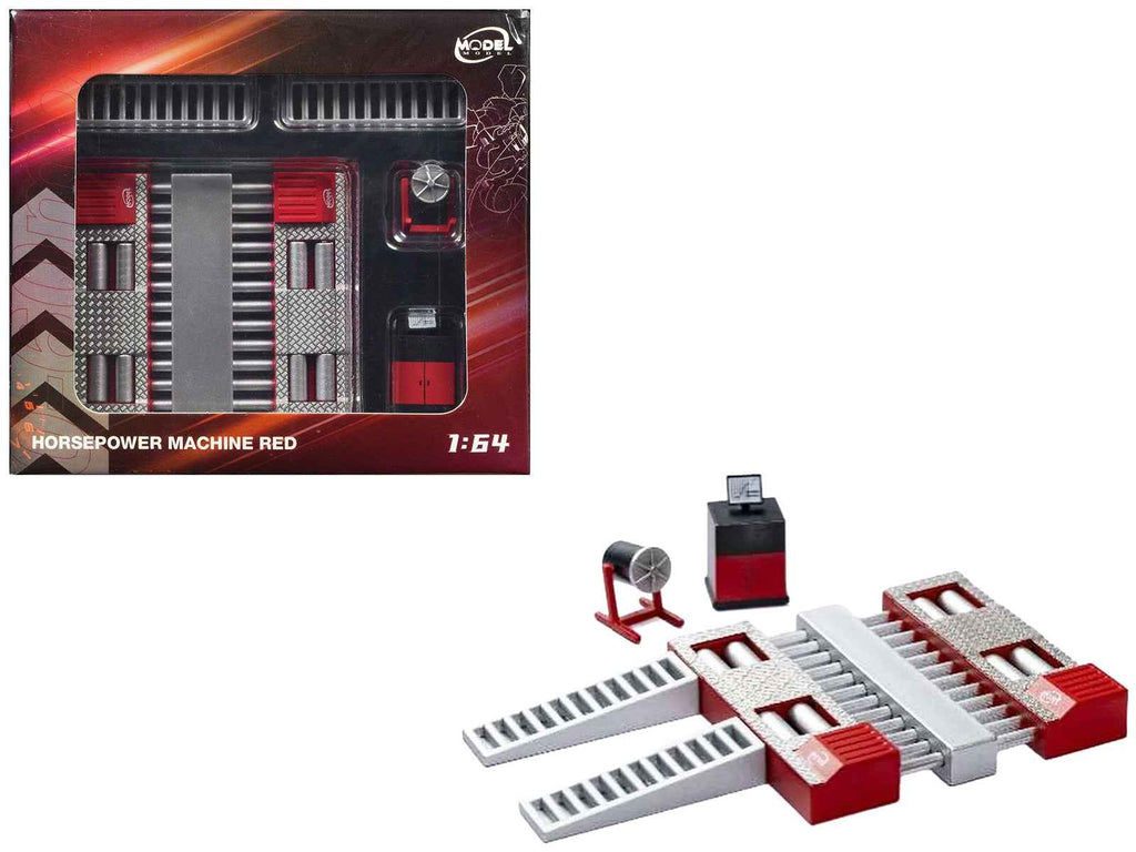 Horsepower Machine Red 1/64 Diecast Model by Model Model
