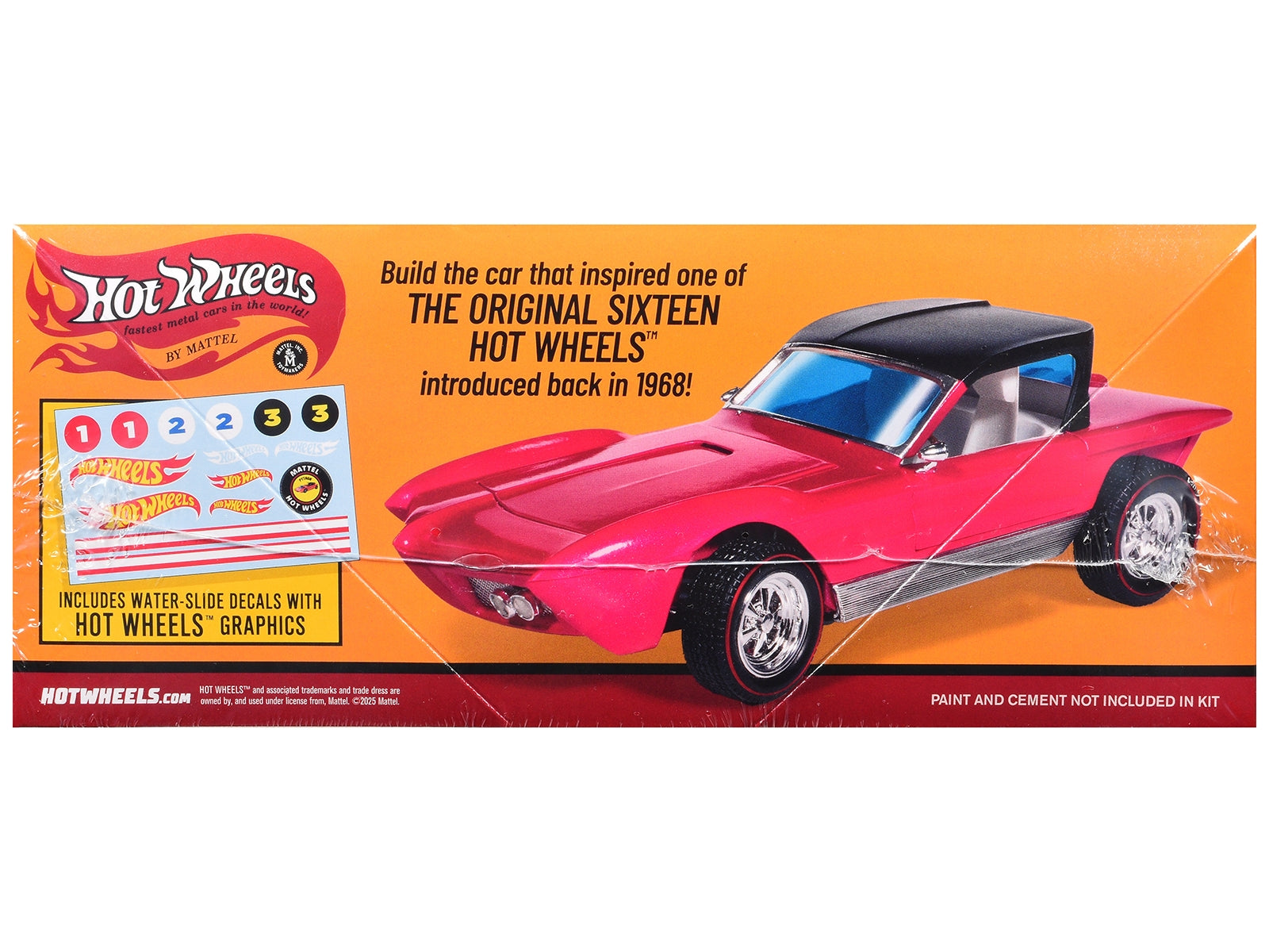Skill 2 Model Kit Python Car "Hot Wheels" 1/25 Scale Model by MPC