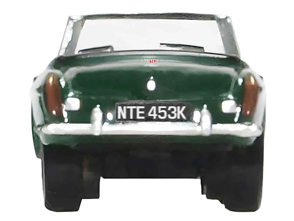 MG MGB Roadster RHD (Right Hand Drive) British Racing Green 1/148 (N) Scale Diecast Model Car by Oxford Diecast