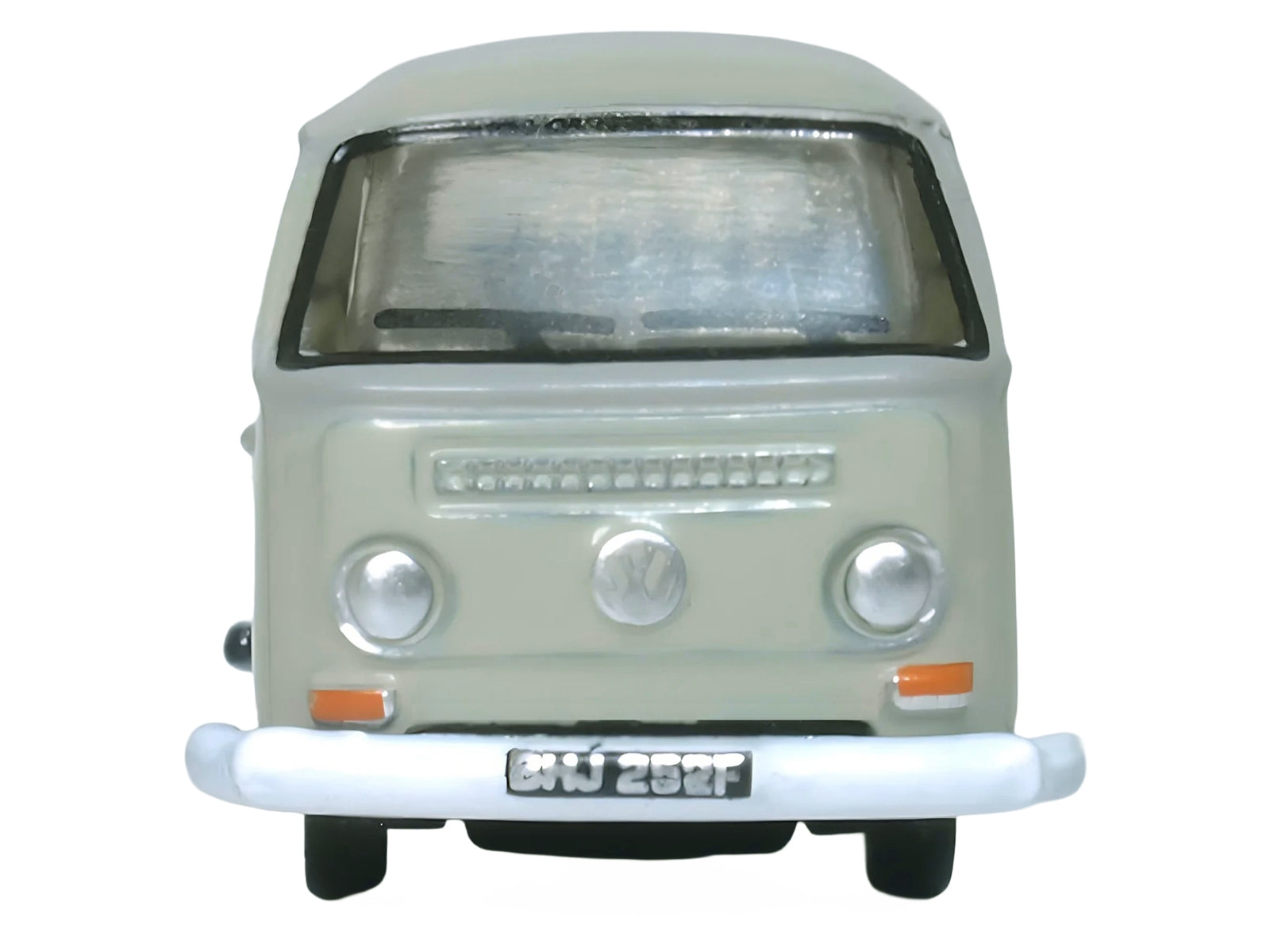 Volkswagen T2 Pickup Truck Light Gray 1/148 (N) Scale Diecast Model Car by Oxford Diecast