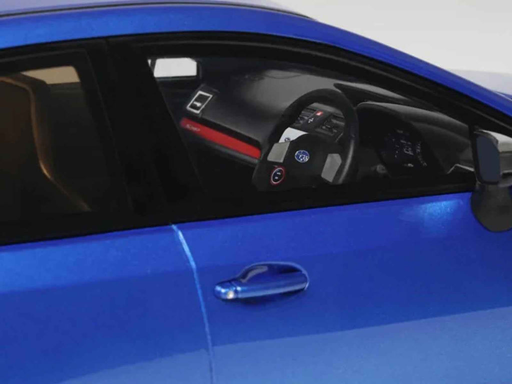 2015 Subaru WRX Sti S207 RHD (Right Hand Drive) Blue Pearl Metallic Limited Edition to 2000 pieces Worldwide 1/18 Model Car by Otto Mobile