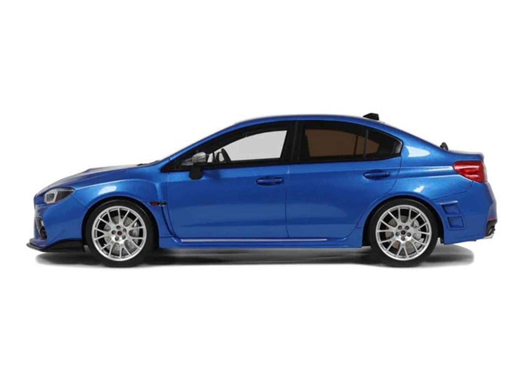 2015 Subaru WRX Sti S207 RHD (Right Hand Drive) Blue Pearl Metallic Limited Edition to 2000 pieces Worldwide 1/18 Model Car by Otto Mobile
