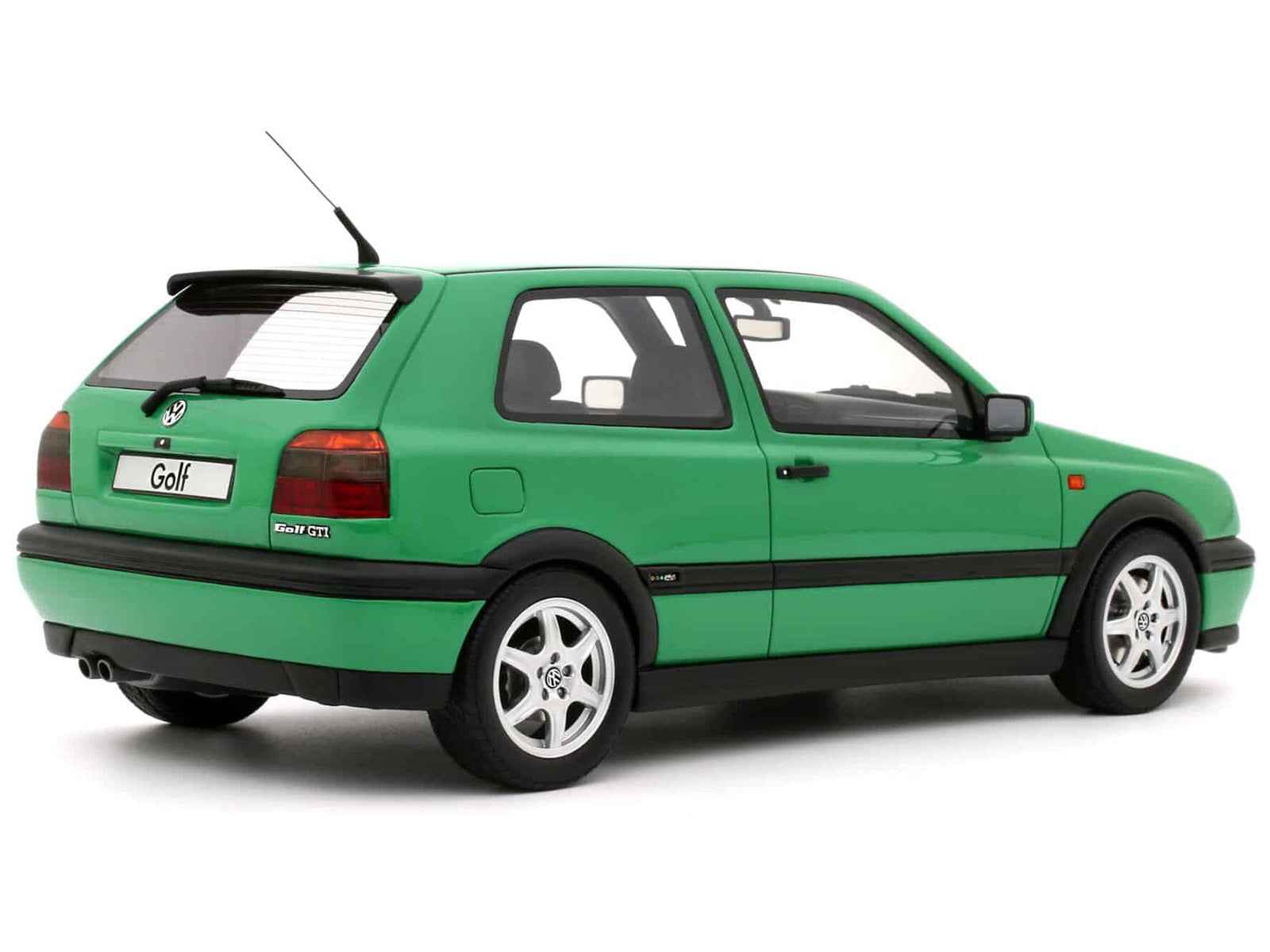1995 Volkswagen Golf III GTI Salsa Green 1/18 Model Car by Otto Mobile