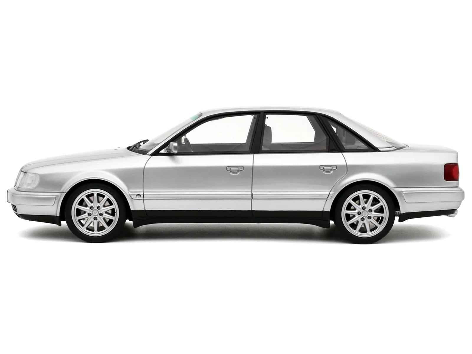 Audi S4 (C4) 4.2 V8 Crystal Silver Metallic Limited Edition to 2000 pieces Worldwide 1/18 Model Car by Otto Mobile