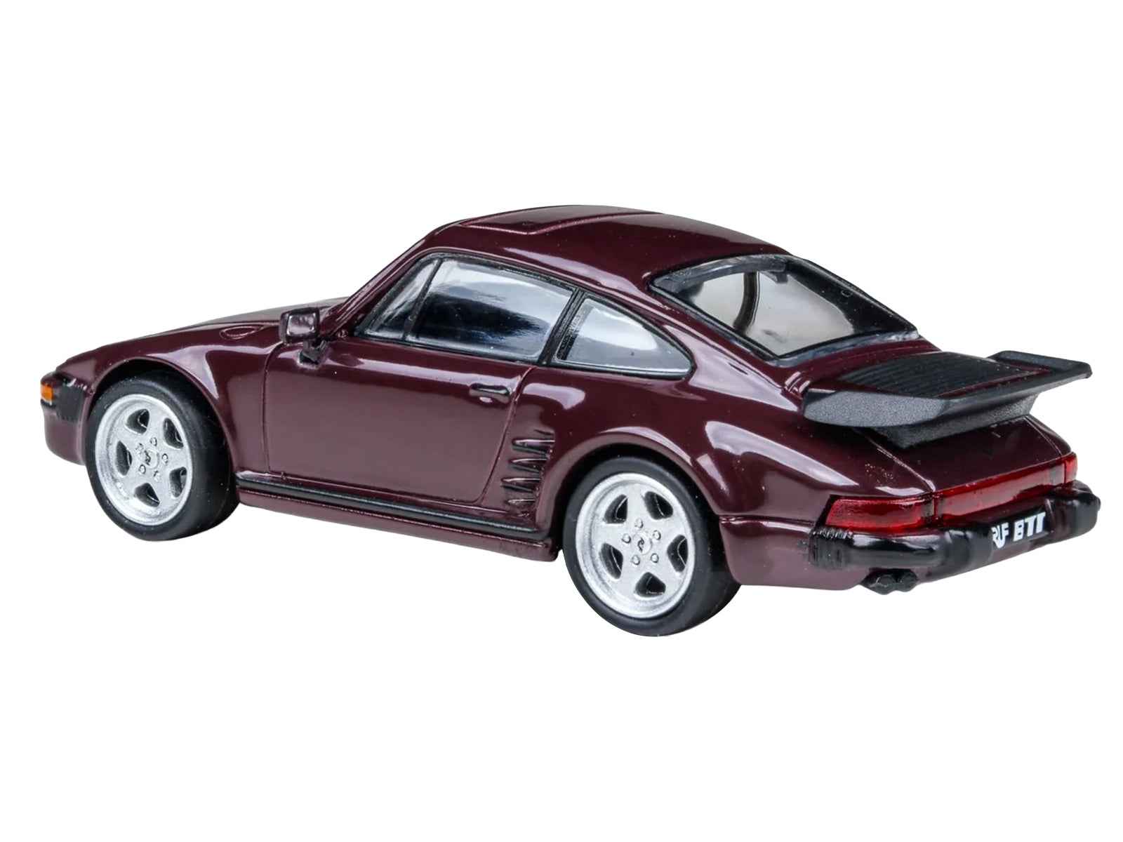 1986 RUF BTR Slantnose Ruby Red Metallic 1/64 Diecast Model Car by Paragon Models