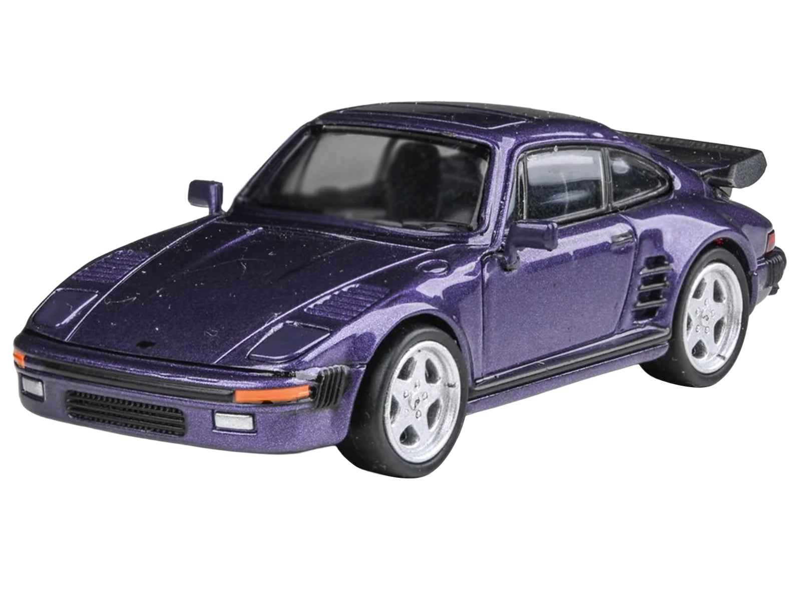 1986 RUF BTR Slantnose Prussian Blue Metallic 1/64 Diecast Model Car by Paragon Models