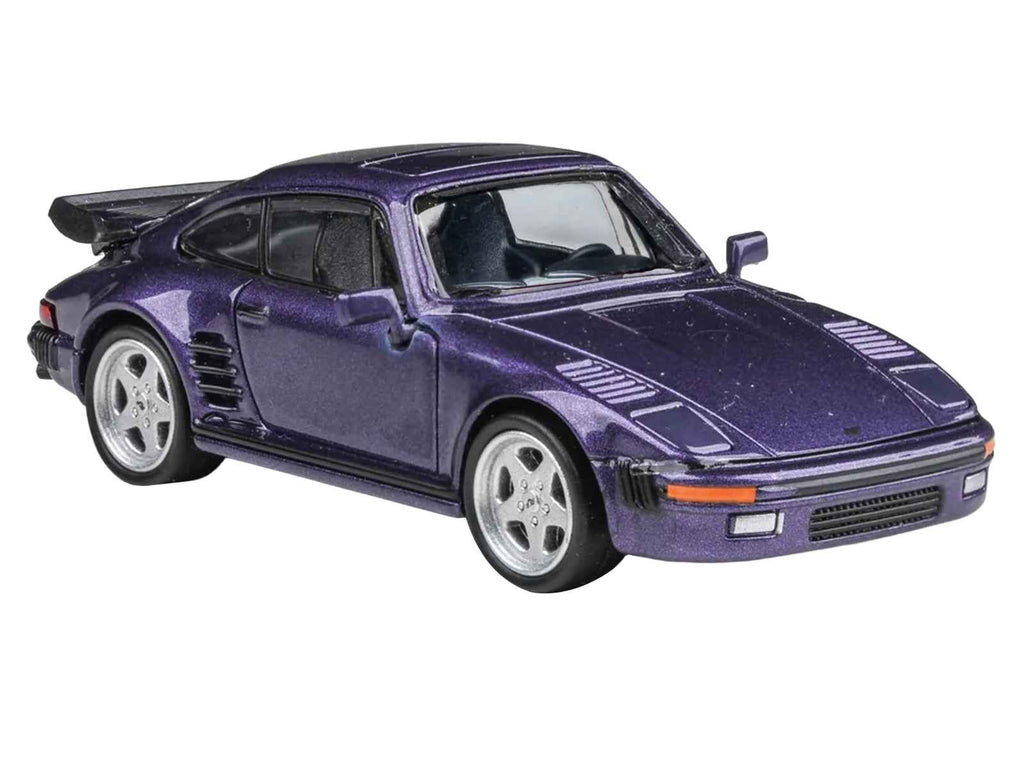 1986 RUF BTR Slantnose Prussian Blue Metallic 1/64 Diecast Model Car by Paragon Models