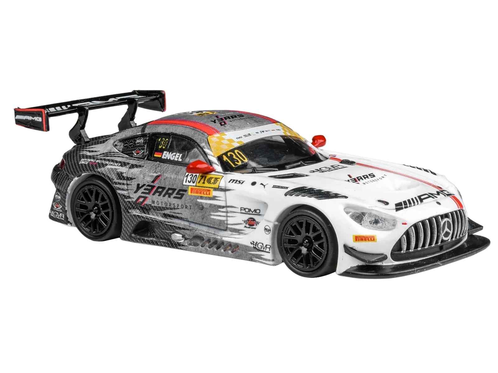 Mercedes-AMG GT3 #130 Maro Engel "GruppeM Racing" Winner "Macau GT Cup - FIA GT World Cup" (2024) 1/64 Diecast Model Car by Paragon Models