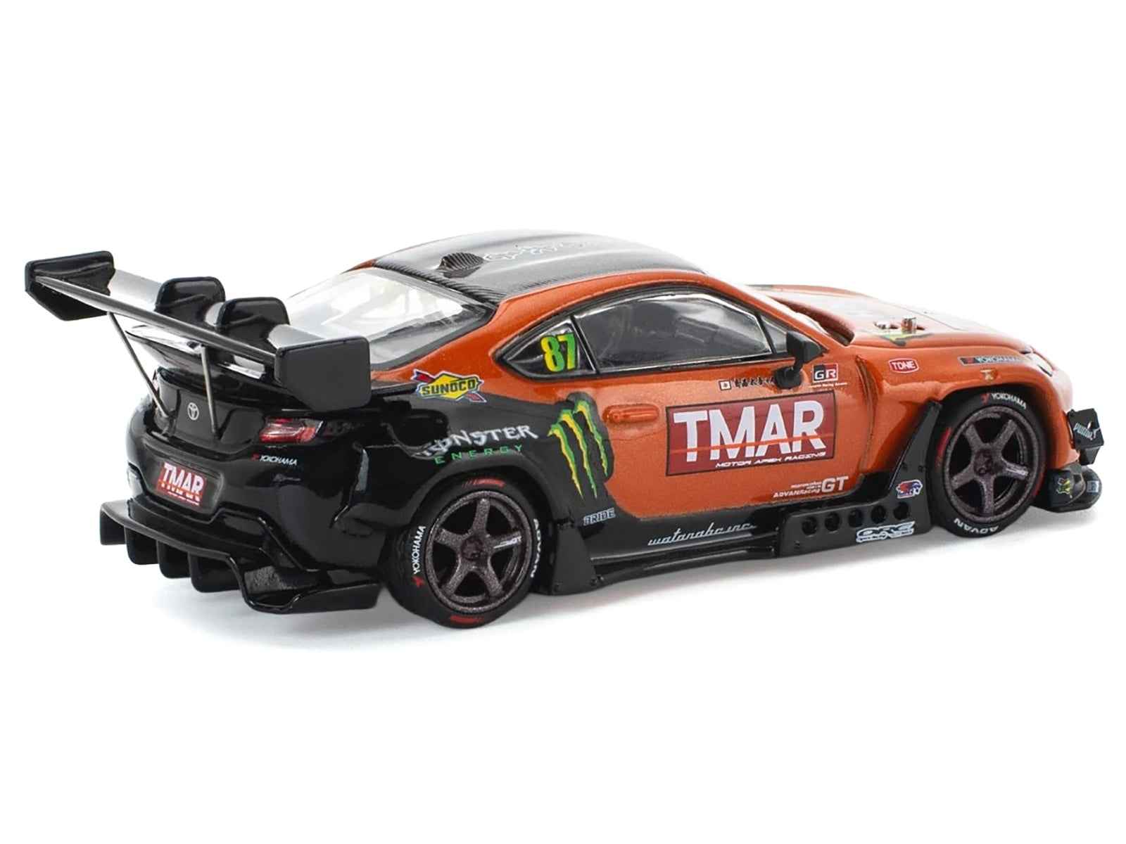 Toyota Pandem GR86 #87 Daigo Saito "Formula Drift Japan" (2022) 1/64 Diecast Model Car by Pop Race